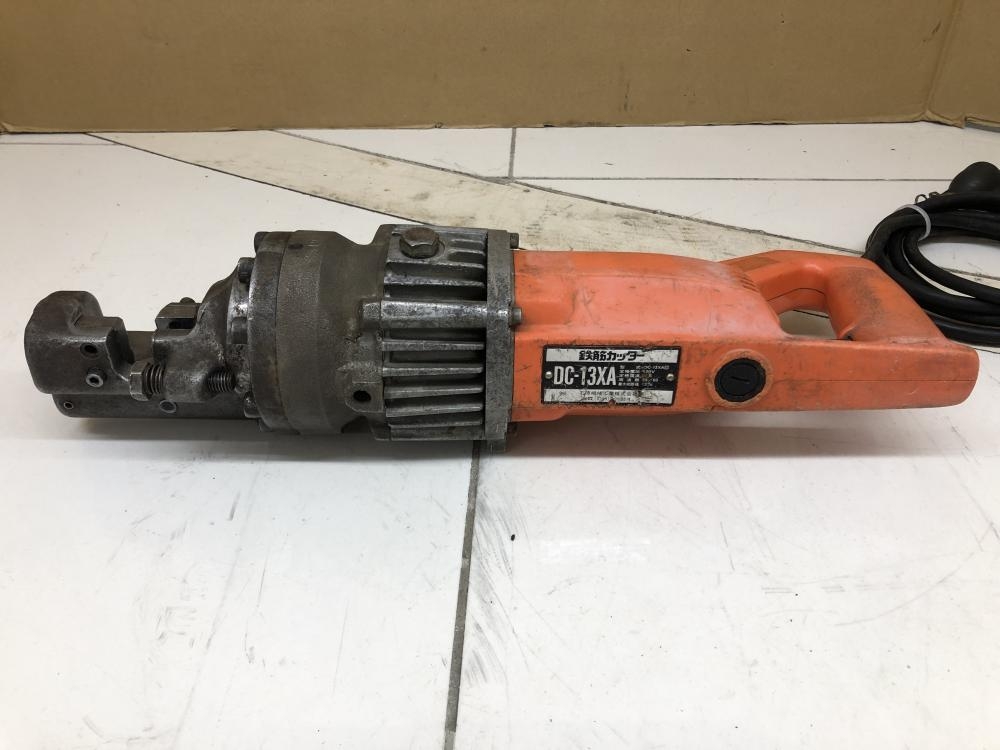 石原機械 鉄筋カッター DC-13XAの中古 中古C傷汚れあり 《埼玉・鴻巣