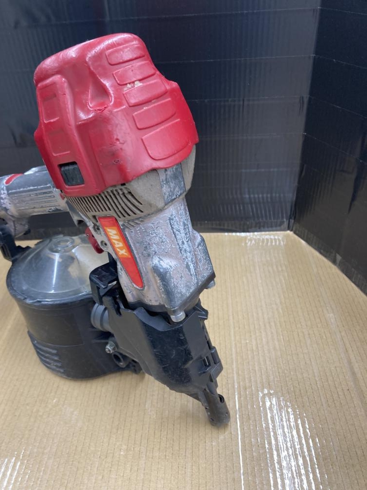MAX 90mm高圧釘打機スーパーネイラ HN-90N2？の中古 中古C傷汚れあり 