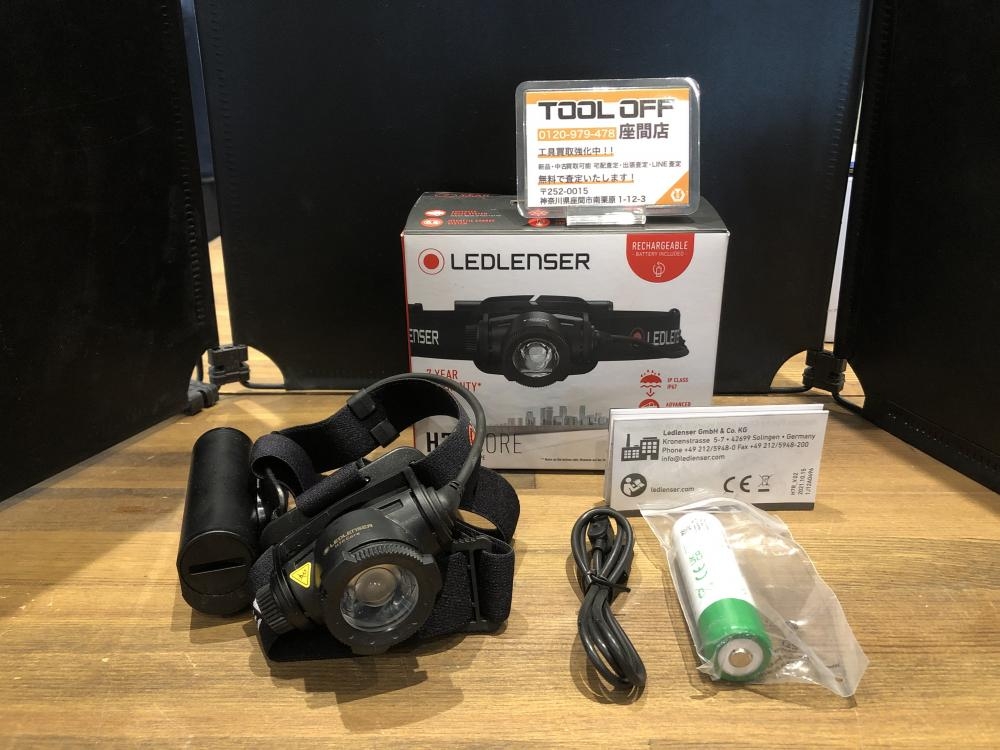 LEDLENSER ヘッドランプ H7R COREの中古 未使用品 《神奈川・座間